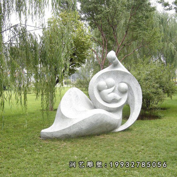 公园抽象人物石雕