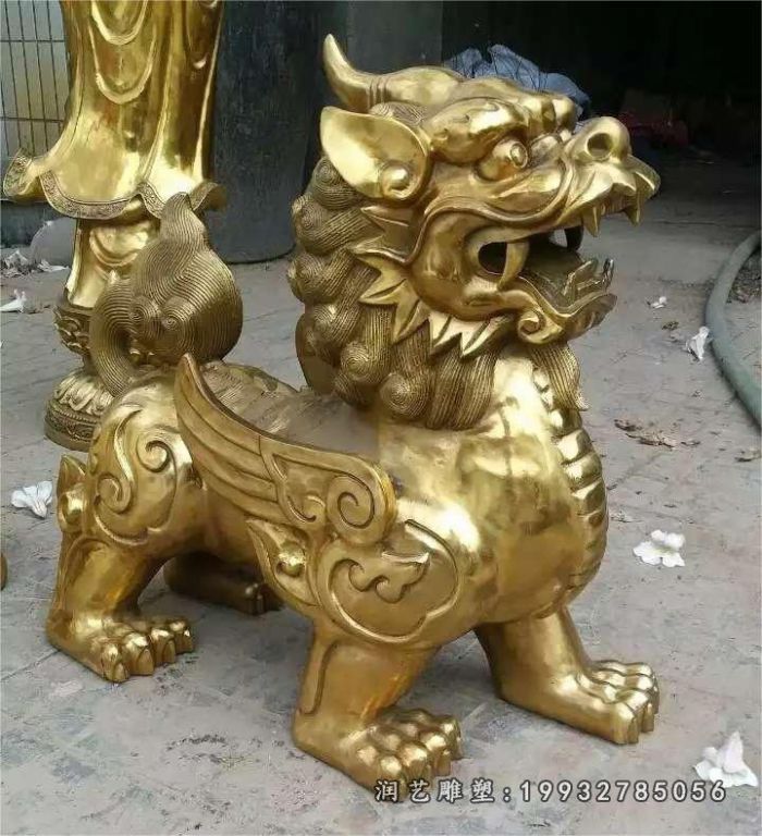 商场动物貔貅铜雕
