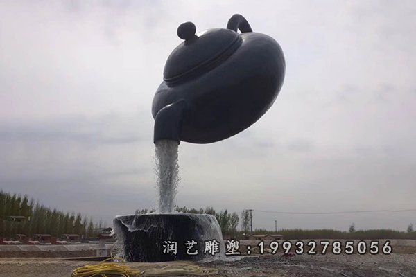 酒店喷泉景观铜雕