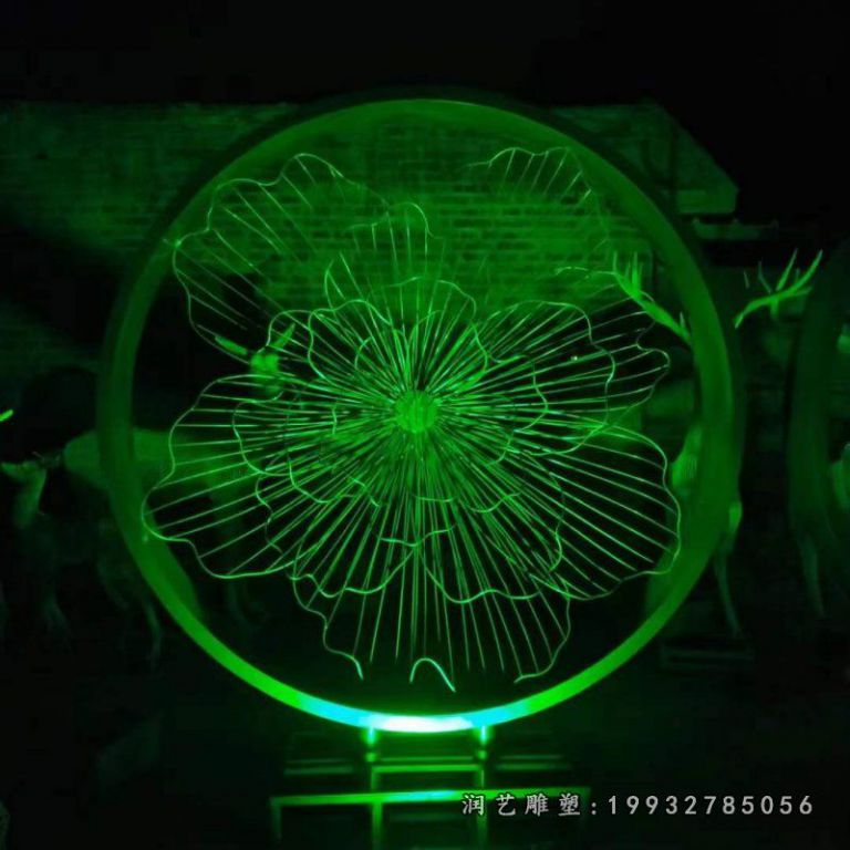不锈钢圆环灯光 (3)