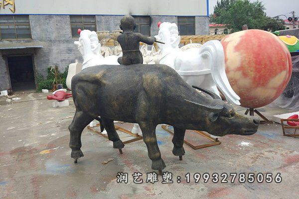 铜雕牛 (2)