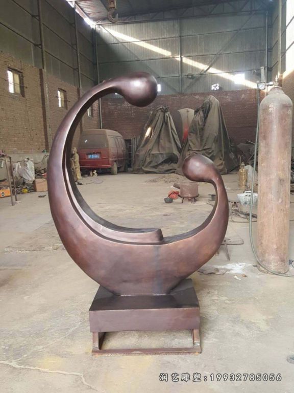 抽象景观雕塑铜雕 (1)