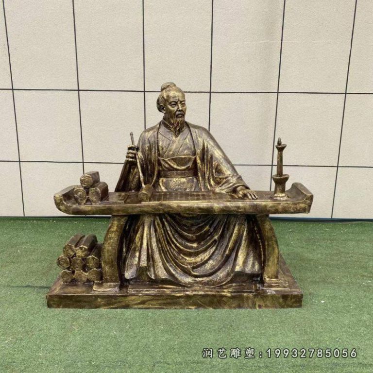 医院张仲景人物铜雕