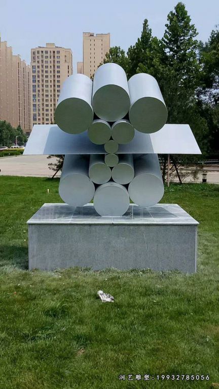 不锈钢景观雕塑 (1)