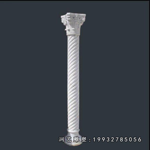 广场罗马柱石雕