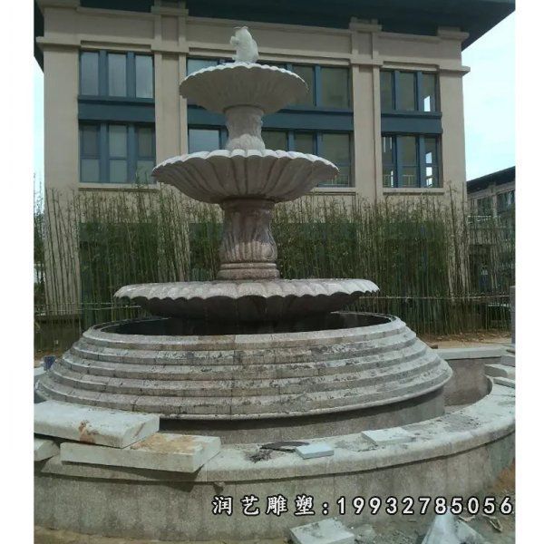 小区喷泉石雕