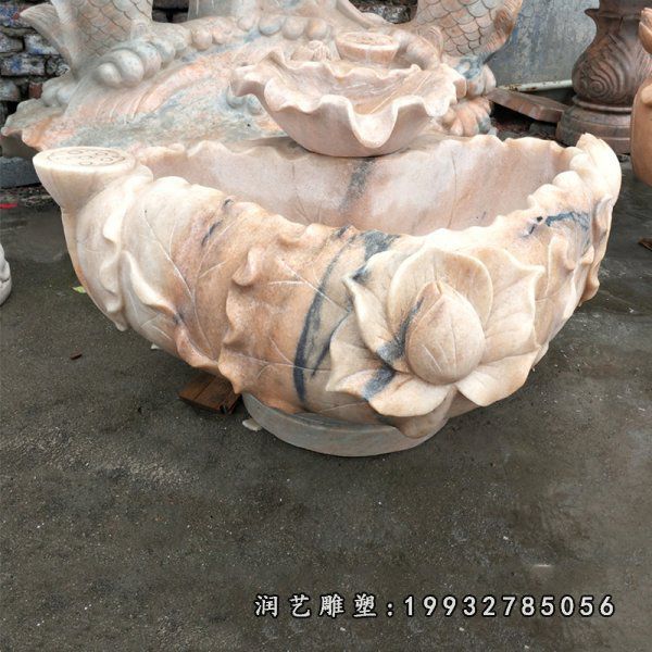 流水盆石雕 (7)