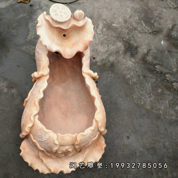 游乐场流水盆石雕