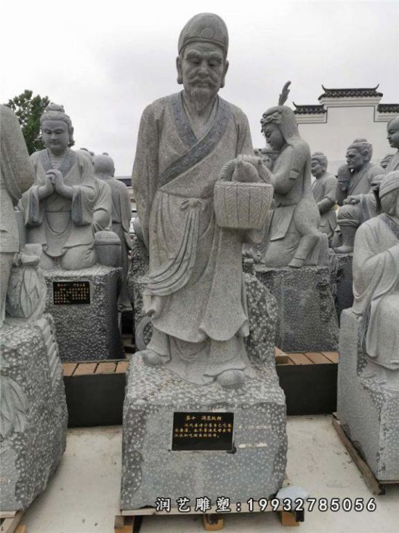 商场二十四孝石雕
