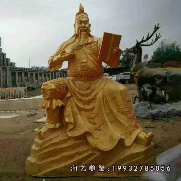 商场关公铜雕