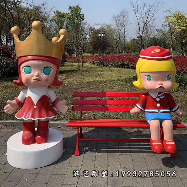玻璃钢公仔雕塑  (13)