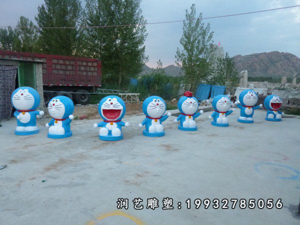 玻璃钢哆啦a梦雕塑 (108)
