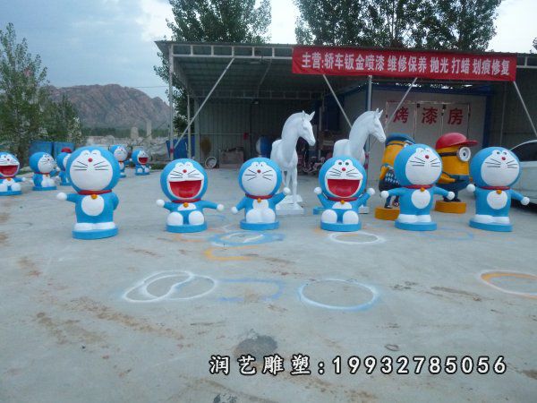 玻璃钢哆啦a梦雕塑 (107)