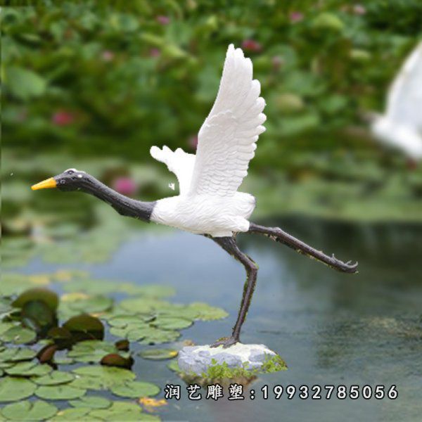 玻璃钢仙鹤雕塑  (64)
