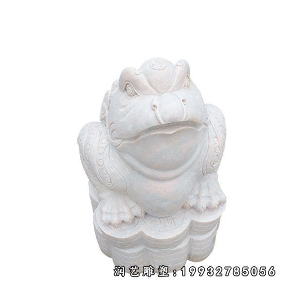 草坪金蟾动物石雕