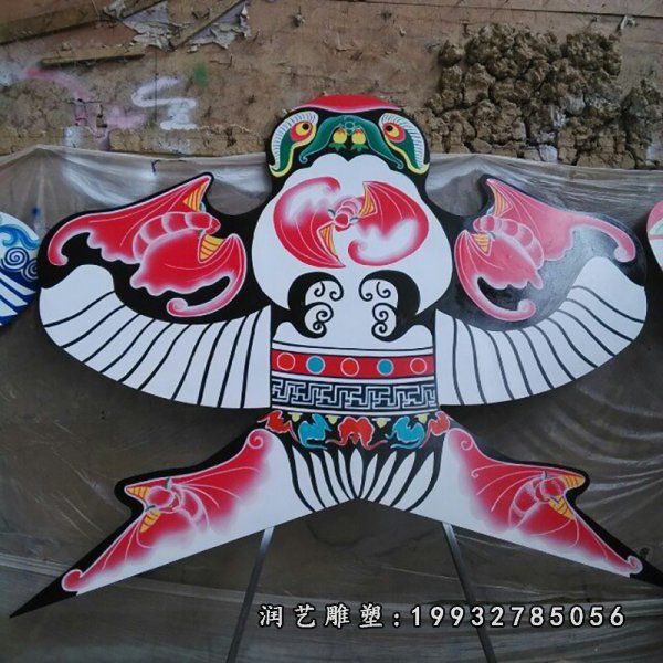 景区不锈钢风筝景观雕塑