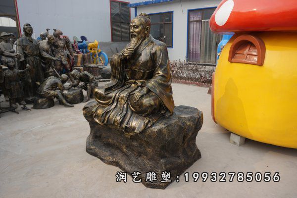 张仲景铜雕 (16)