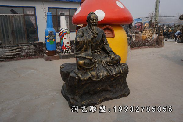 张仲景铜雕 (17)