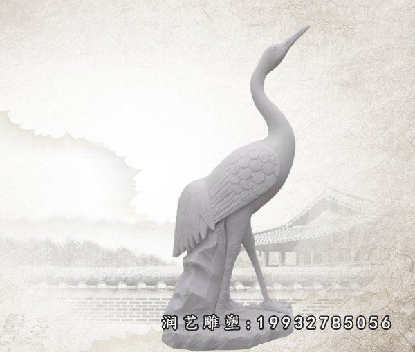 仙鹤石雕 (72)