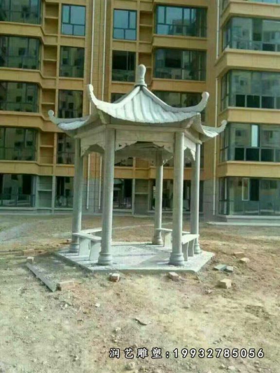 庭院景观凉亭石雕