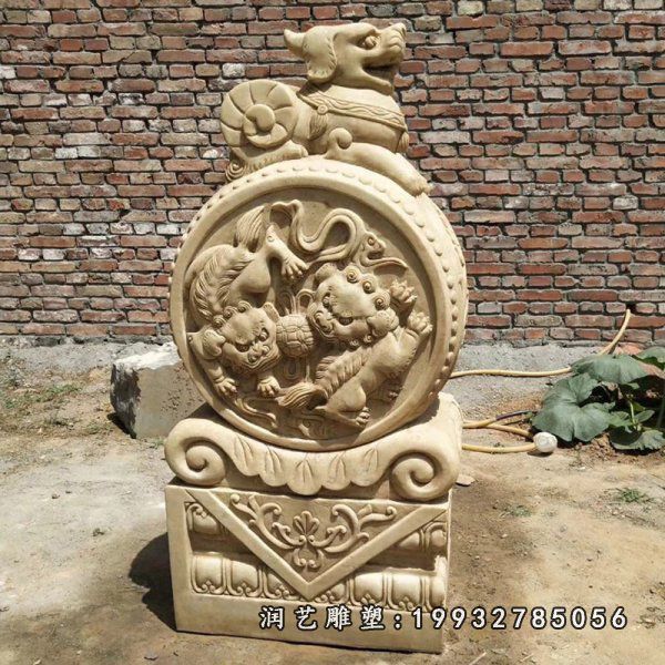 抱鼓石石雕 (1353)