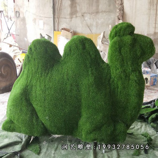 商场玻璃钢骆驼雕塑