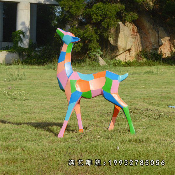 玻璃钢鹿雕塑 (31)