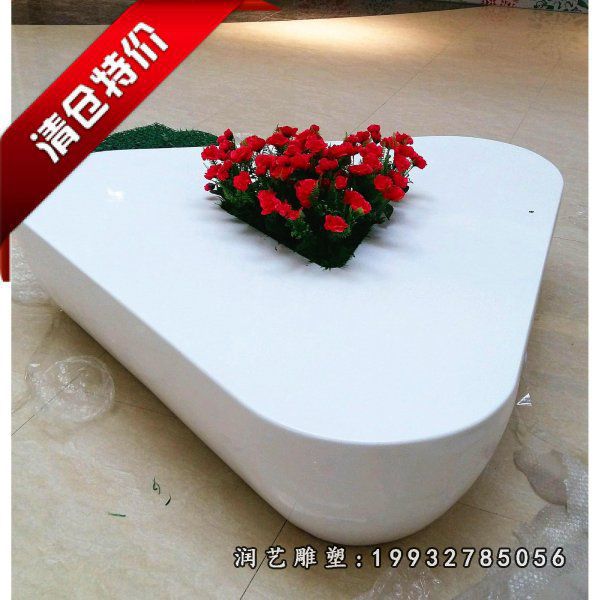 庭院玻璃钢座椅景观雕塑