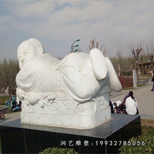 商场人物儿童石雕