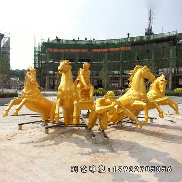 庭院喷泉景观铜雕