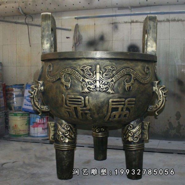 游乐场景观香炉铜雕