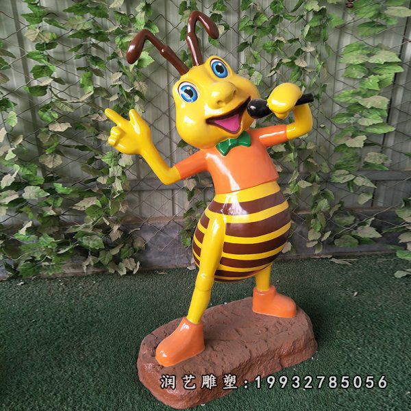 玻璃钢蜜蜂雕塑 (13)