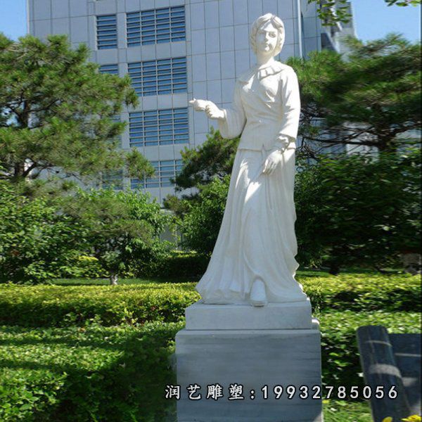 商业街南丁格尔人物石雕