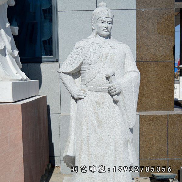 园林林则徐石雕