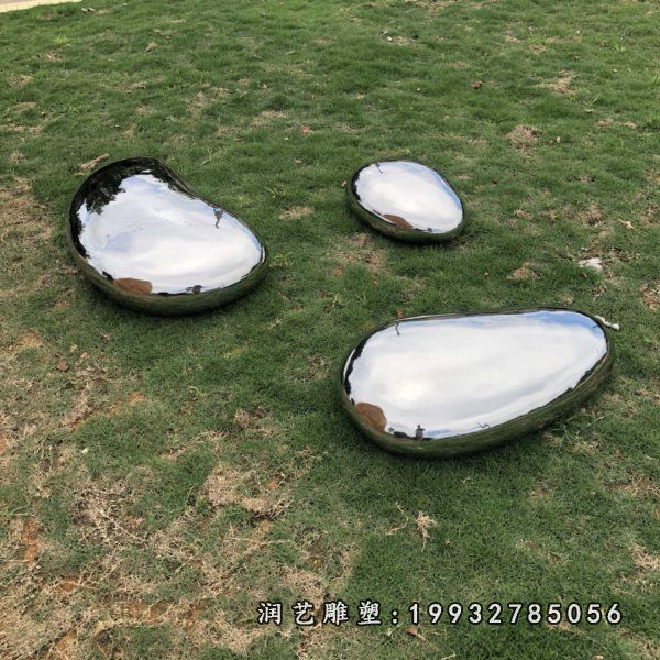 学校不锈钢景观石雕塑