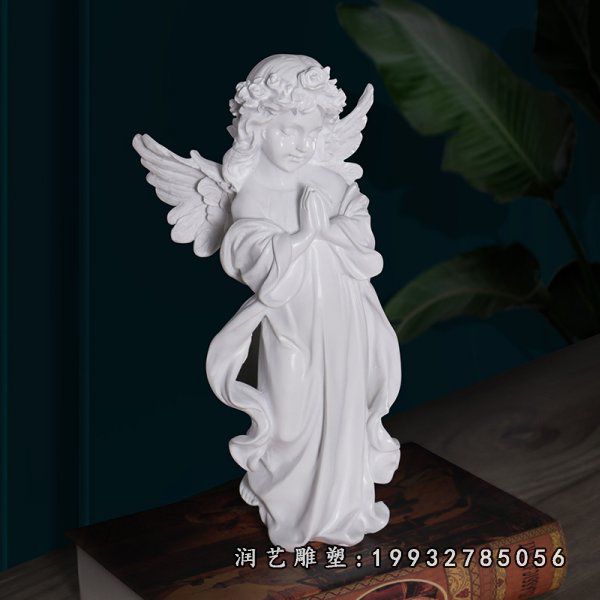 小区天使人物石雕