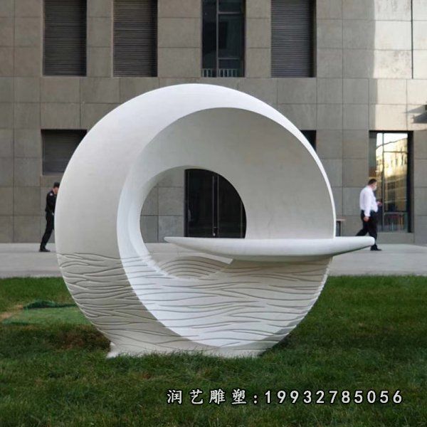 步行街景观不锈钢雕塑