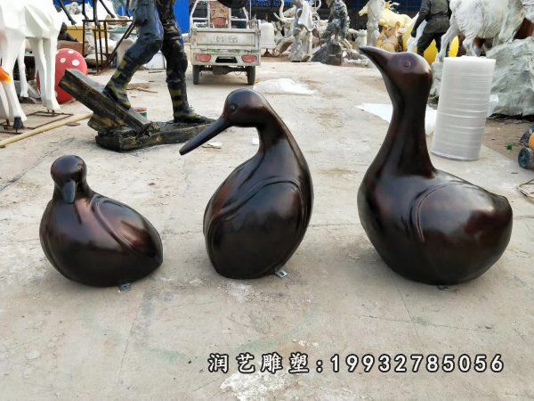 抽象动物铜雕 (18)