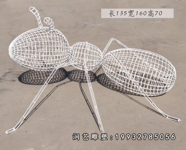 不锈钢蚂蚁雕塑 (27)