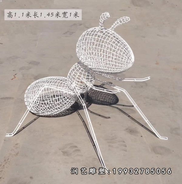 不锈钢蚂蚁雕塑 (28)