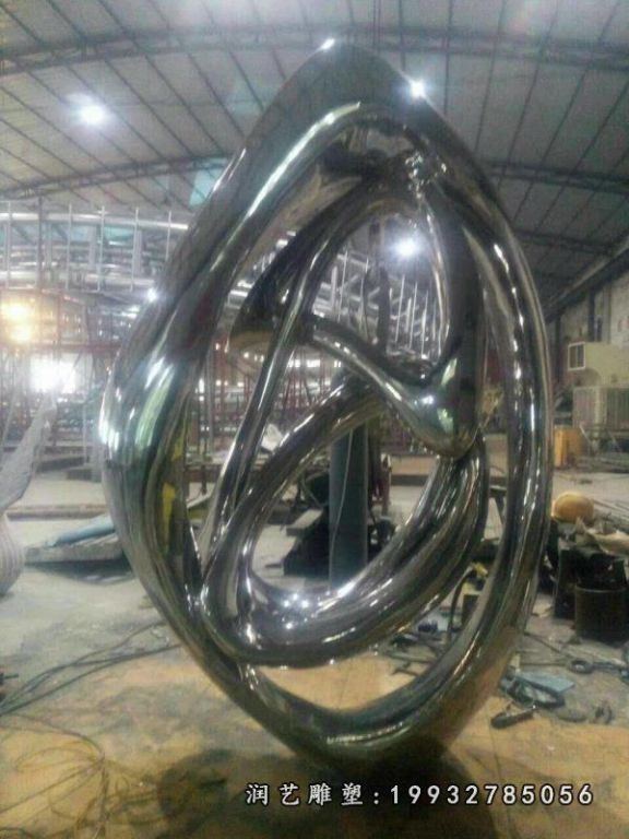 不锈钢抽象雕塑