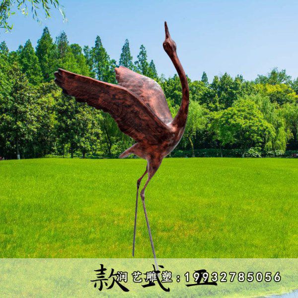 仙鹤铜雕 (108)