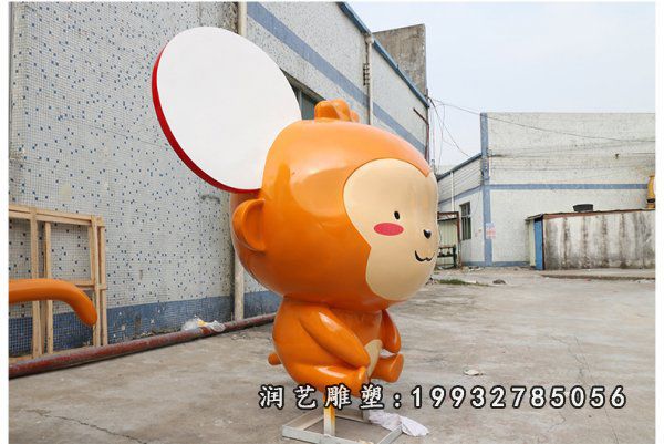 玻璃钢猴子雕塑 (11)