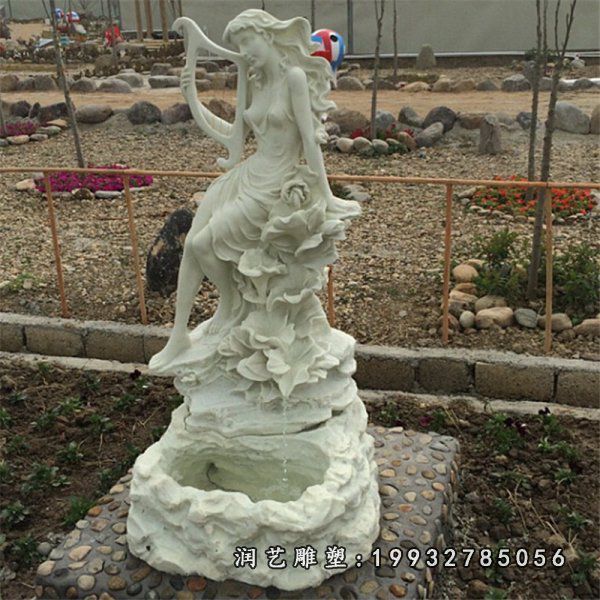 商业街景观喷泉石雕