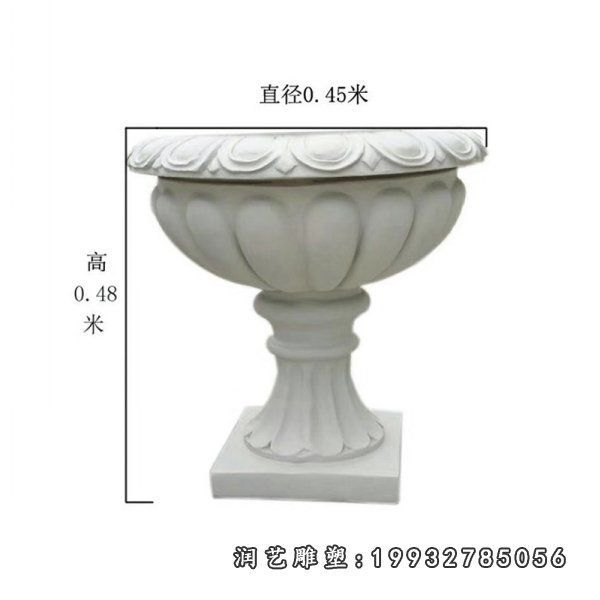 商场花盆景观石雕