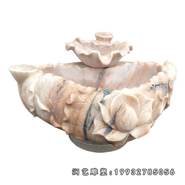 流水盆石雕 (30)