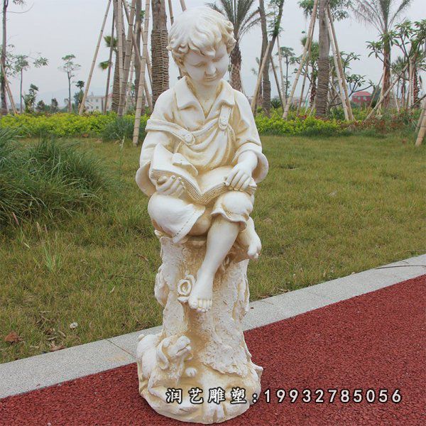 花园人物儿童石雕