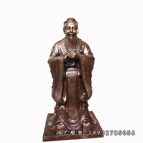 孔子铜雕 (32)