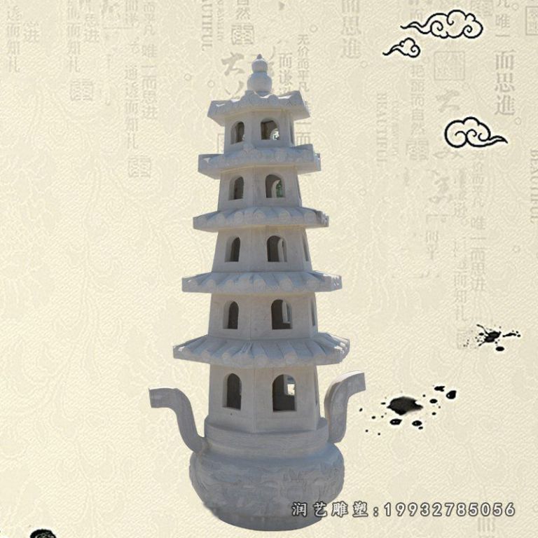 寺庙石雕香炉,塔炉石雕 (2)