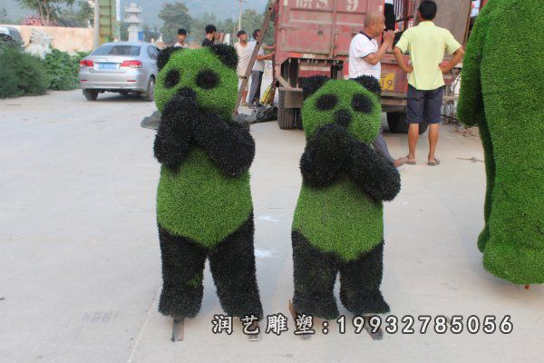 玻璃钢熊猫雕塑 (285)